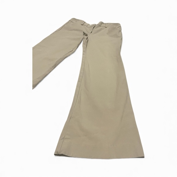 Theory Beige Boot Cut Trousers - Picture 3 of 5